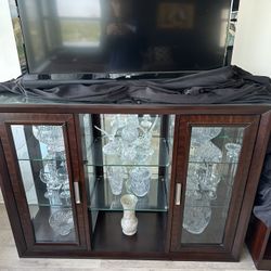 Wooden Accent Cabinet
