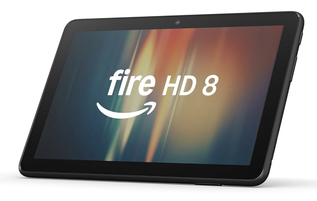 New in the box, Amazon Fire HD 8 tablet