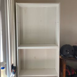 White Bookshelf 
