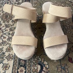 Reba  Wedge Sandals Size 8