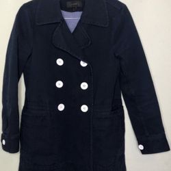 J. Crew Women’s Navy Peacoat  Heavy Weight 