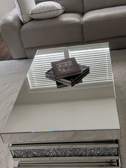 Modern Mirrored Coffee Table