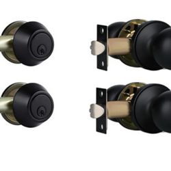 Exterior Door lock Set With Deadbolt Single Cylinder 