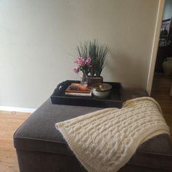 Ottoman With Storage $75