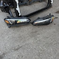 2022-2026 HONDA CIVIC HEADLIGHTS FULL LED  BLACK HOUSING 