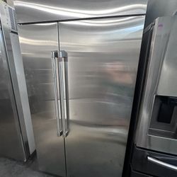 42” GE Cafe Built In Stainless Steel Refrigerator 