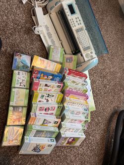 Cricut Expression Machine with Large Cartridge Bundle