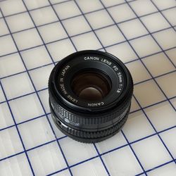 Canon FD 50mm 1.8