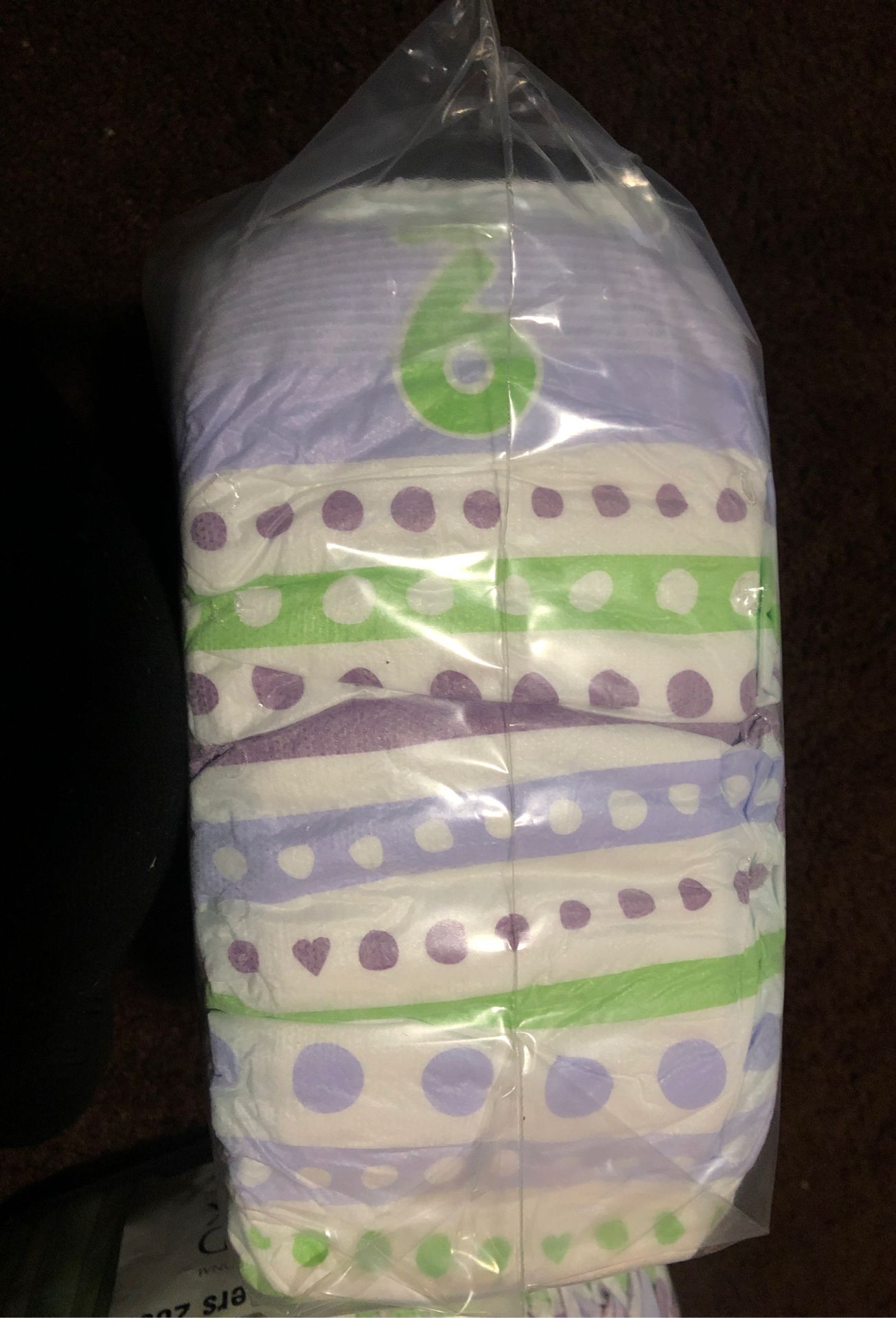 Diapers size 6