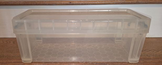 Really Useful Box - Storage Box - CD / DVD (36- CD / 20- DVD) - 17"L x 7"W x 6.5"H (Internal Dim: 15 5"L x 6"W x 5"H)