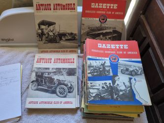 Large lot of 50 & 60s Antique Automobile Magazines