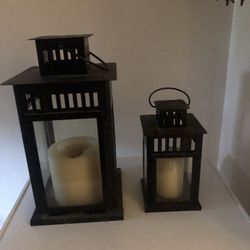 Metal & Glass Lanterns