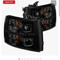 Smokey Halo Headlights