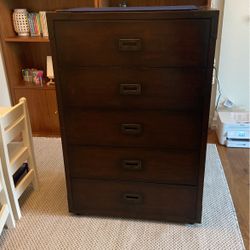 Barclay Butera Campaign Style Dresser High End Dovetail Drawers 