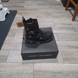 Harley Davidson MEN'S DISTORTION BOOTS 10'5 