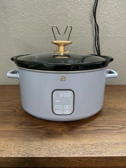 Beautiful 6 Qt Programmable Slow Cooker Digital Display by Drew Barrymore