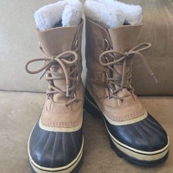 Sorel Caribou Waterproof Snow Boots, Women's Size 8