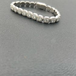 Vvs1 Moissanite Bracelet S925
