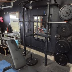  Wall Mounted Workout Folding Weight Rack. PRX RACK. 