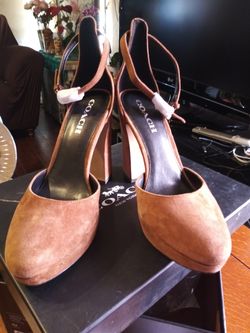 Chrystie lux suede saddle size9