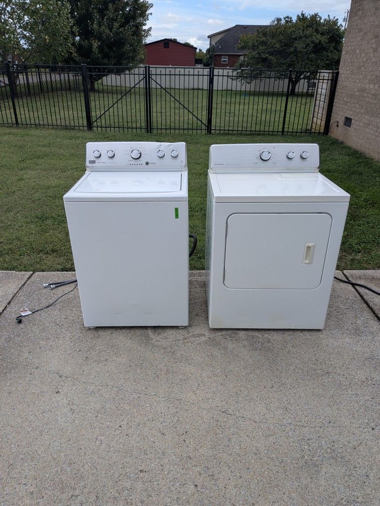 Maytag Centennial Washer & Dryer Set – Can be delivered if needed.