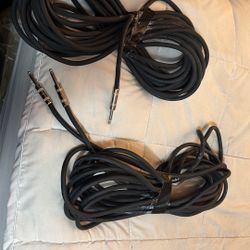 Professional, Audio, Commercial Series, Studio Plugs, Wires