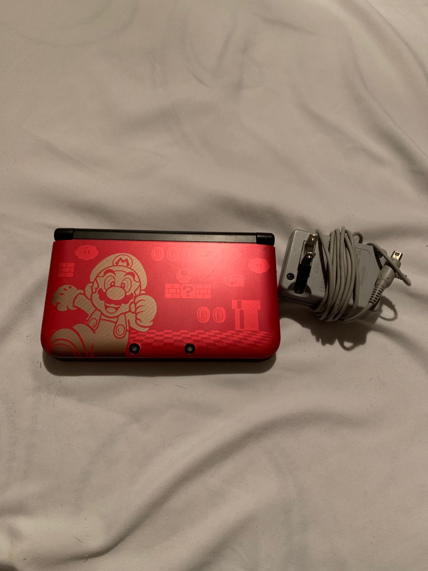 Nintendo 3DS XL Mario Luigi with pen and charger asked $100