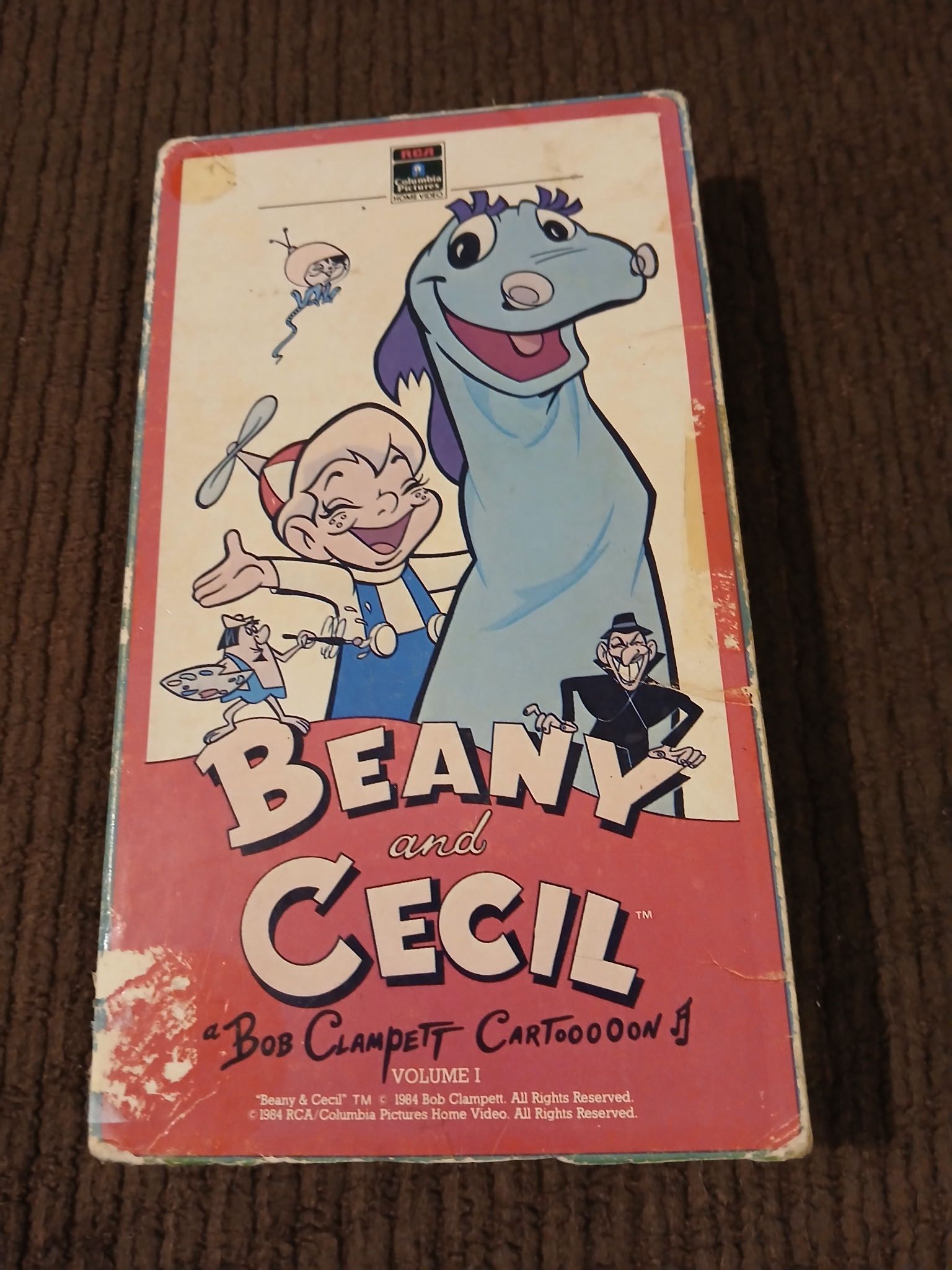 Beany and  Cecil Campett Cartoons vol. 1 Vintage