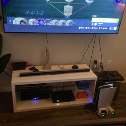 Table And Side Table And Tv Stand Set