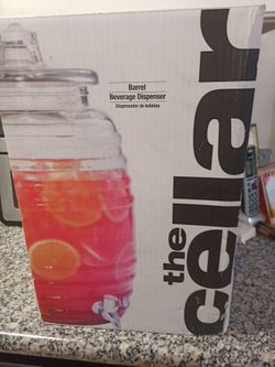 BARRELL BEVERAGE DISPENSER/ BRAND CELLAR