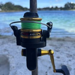  Like New Penn 440SSg Reel & Preowned Custom Made Crowder 7FT 12-20LB Rod 🔥 