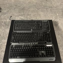 2 Office Keyboards, 1 Gaming Keyboard (10 EACH)