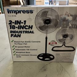 NEW Industrial 18” Metal Fans (Bulk Qty Available)