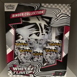Pokemon White Flare Binder Collection 