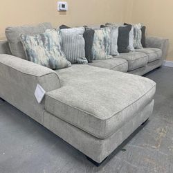 Ardsley Pewter LAF Sofa Chaise