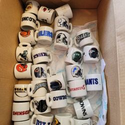 Mini Collectible NFL Mugs