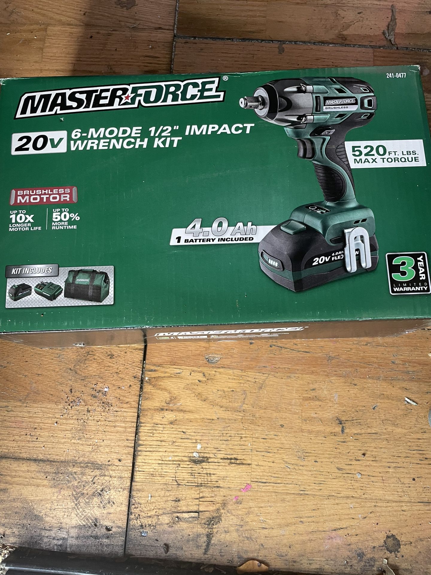 Masterforce Impact Wrench 