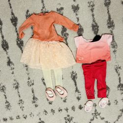 18” Doll Dance Outfits 