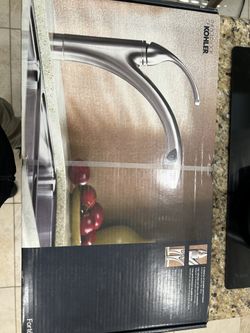 Kohler Forte Stainless Kitchen Faucet W/pull Out Sprayer