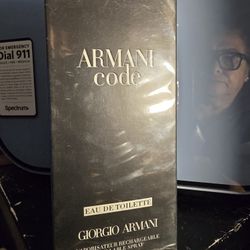 Armani Code For Man $80