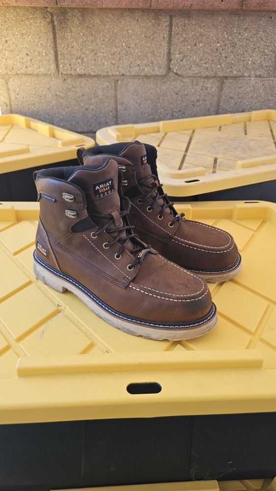 Size 12 D Ariat Work Boots Composite Toe