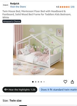 Canopy Twin Size Bed