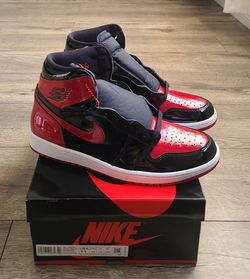 Jordan 1 Bred Patent Leather