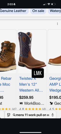 Twisted X Work Boots