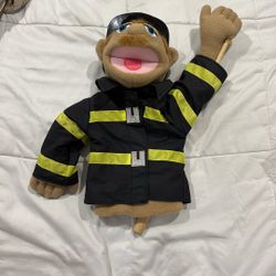 Melissa & Doug Muppets Fireman Firefighter Hand Puppet