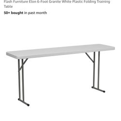 Granite Plastic Folding Table 
