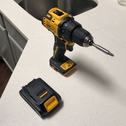 Dewalt Drill And 20 V Battery