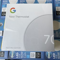 Google Nest Thermostat nest pro edition