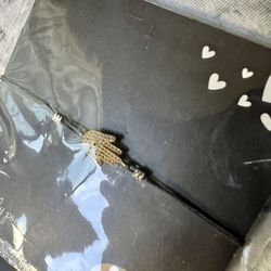 925 Sterling Silver Hand Symbol Thread Bracelet 