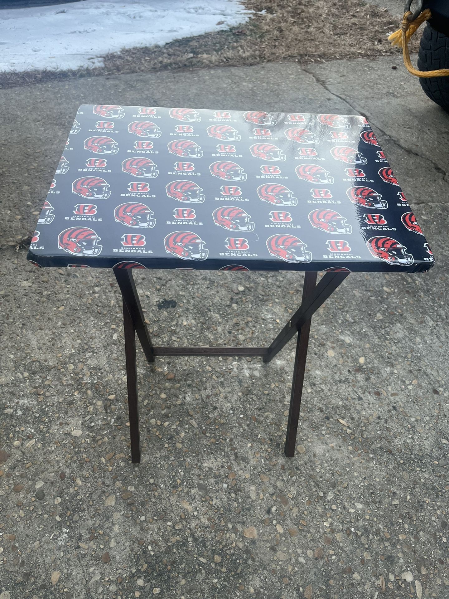Bengals NFL Tray Table